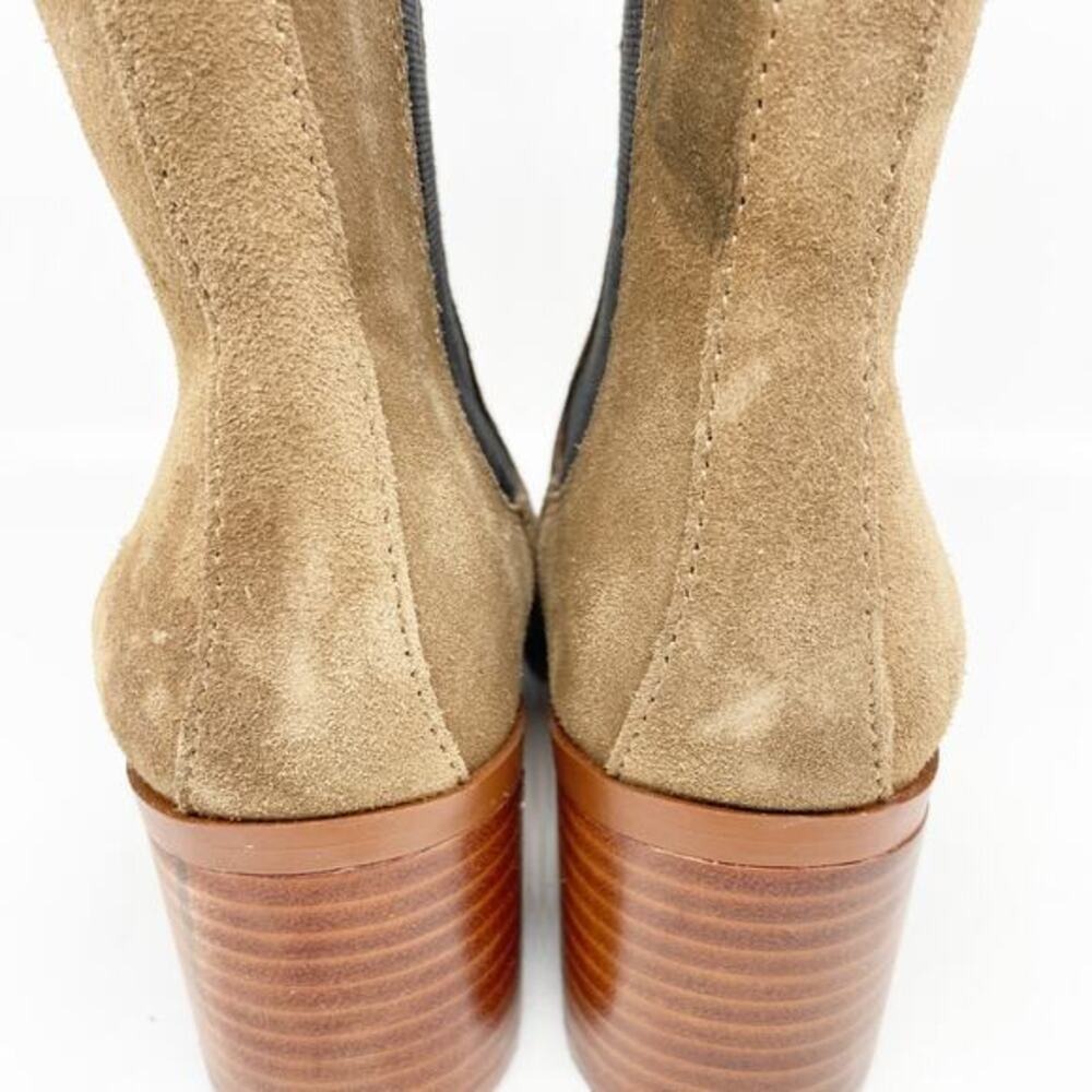 Steve Madden Women's Rhiannon Chelsea Boot Cognac Suede Size 7M - Picture 11 of 13